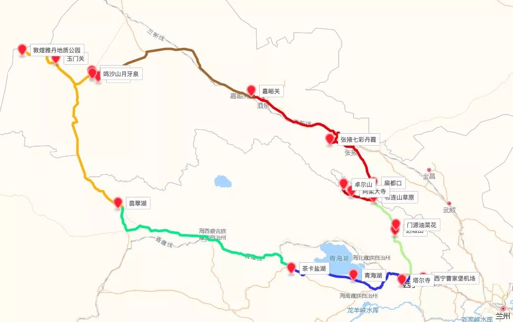 甘肅青海旅游攻略_青海甘肅旅游攻略必去景點(diǎn)大全_青海甘肅旅游路線